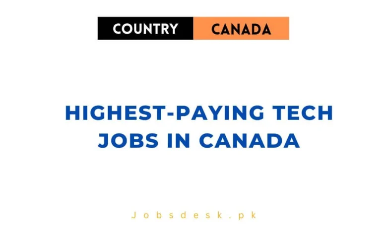Highest-Paying Tech Jobs in Canada