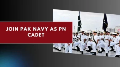 Join Pak Navy as PN Cadet