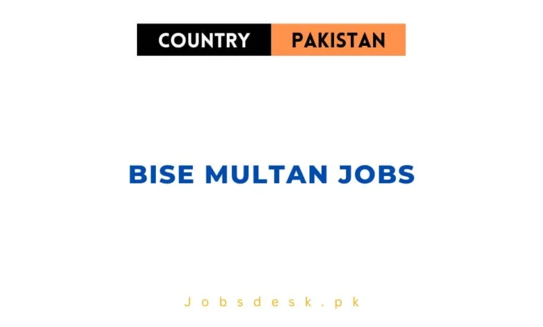 BISE Multan Jobs