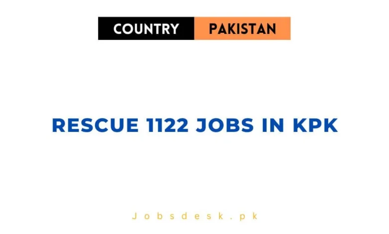 Rescue 1122 Jobs in KPK