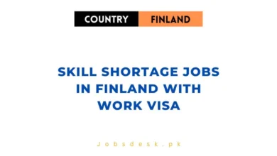 Skill Shortage Jobs in Finland with Work Visa