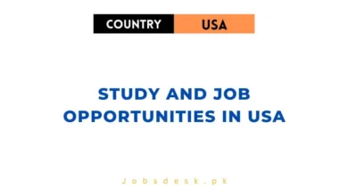 Study and Job Opportunities in USA