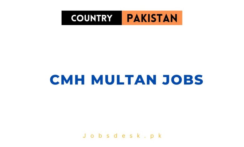 CMH Multan Jobs