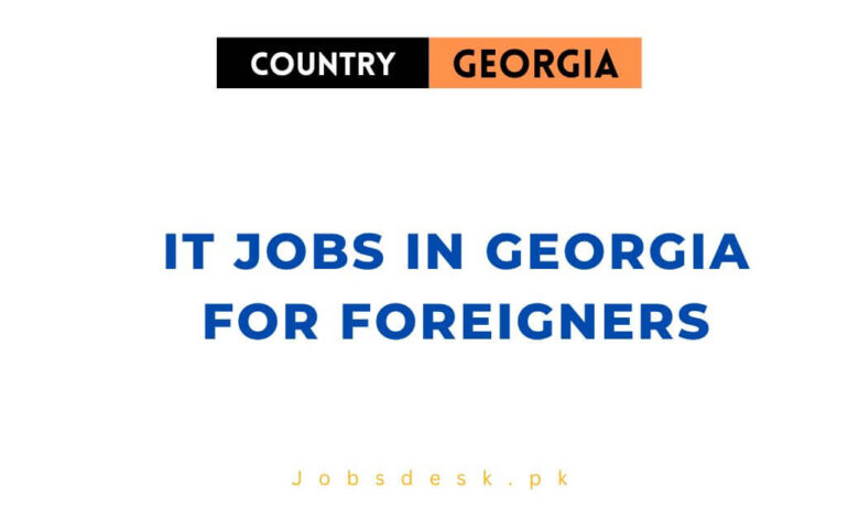 IT Jobs in Georgia For Foreigners