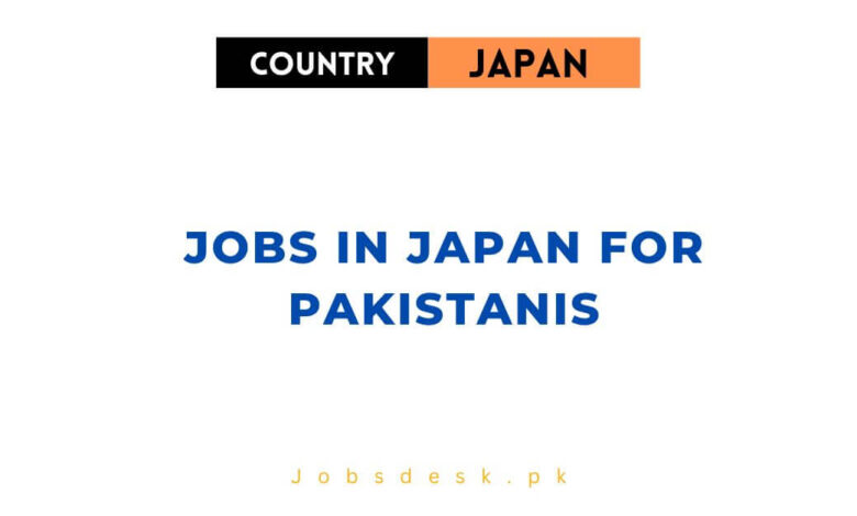 Jobs in Japan For Pakistanis