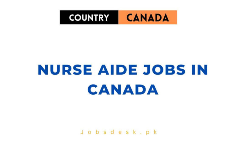 Nurse Aide Jobs in Canada
