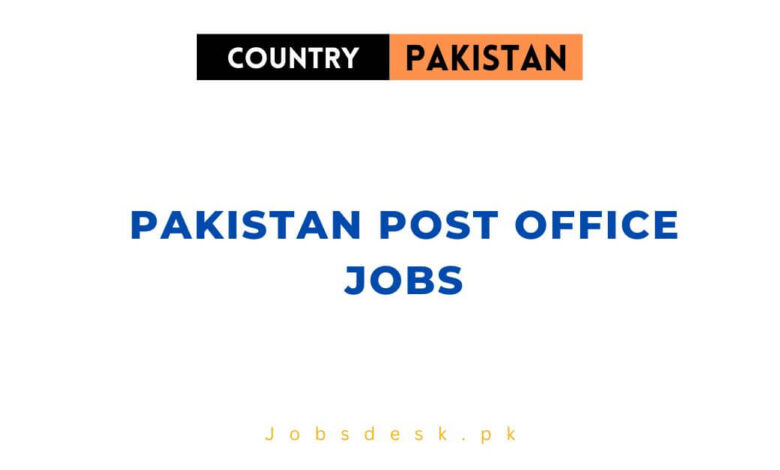 Pakistan Post Office Jobs