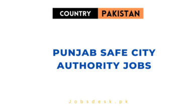 Punjab Safe City Authority Jobs