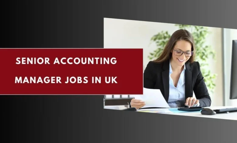 Senior Accounting Manager Jobs in UK