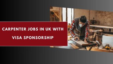Carpenter Jobs in UK with Visa Sponsorship