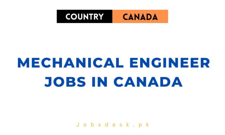 Mechanical Engineer Jobs in Canada