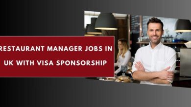 Restaurant Manager Jobs in UK with Visa Sponsorship