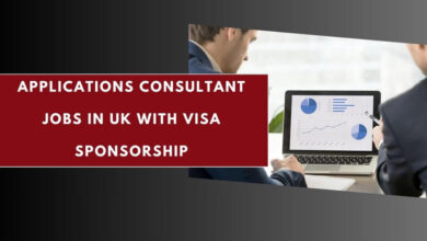 Applications Consultant Jobs in UK with Visa Sponsorship