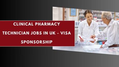 Clinical Pharmacy Technician Jobs in UK - Visa Sponsorship