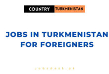 Jobs in Turkmenistan for Foreigners