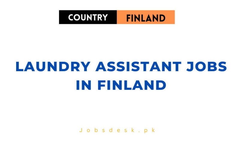 Laundry Assistant Jobs in Finland