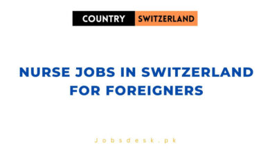 Nurse Jobs in Switzerland For Foreigners