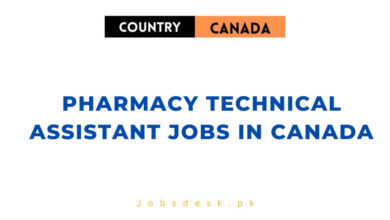 Pharmacy Technical Assistant Jobs in Canada