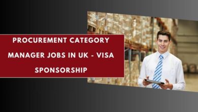 Procurement Category Manager Jobs in UK - Visa Sponsorship