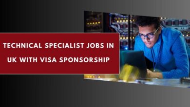 Technical Specialist Jobs in UK with Visa Sponsorship