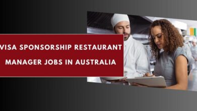 Visa Sponsorship Restaurant Manager Jobs in Australia