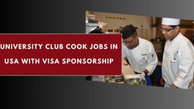 University Club Cook Jobs in USA with Visa Sponsorship