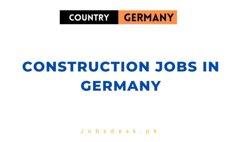 Construction Jobs in Germany