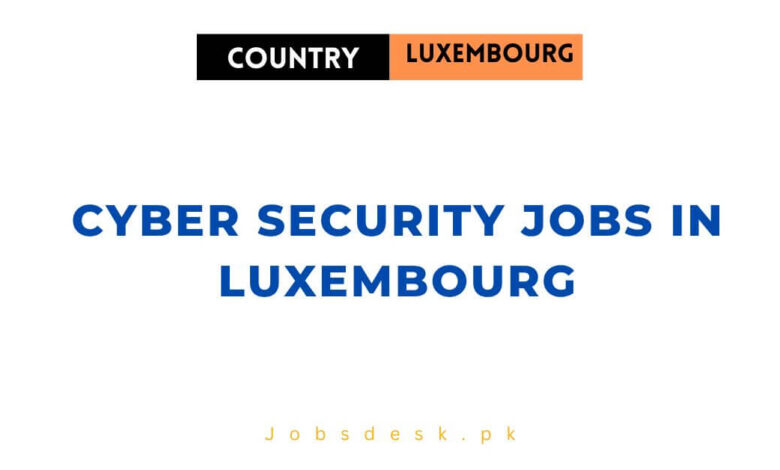 Cyber Security Jobs in Luxembourg