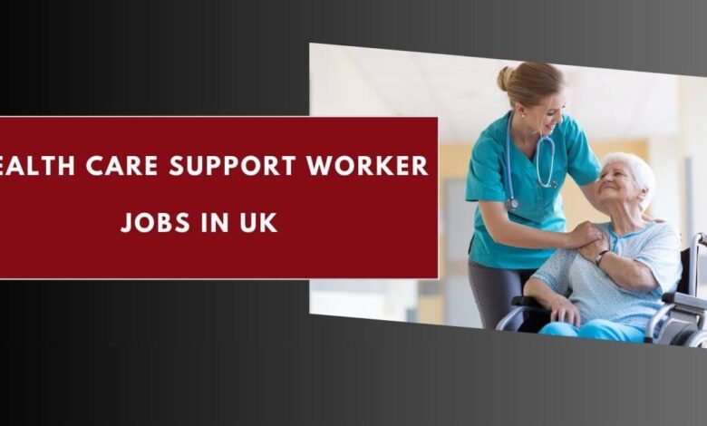 Health Care Support Worker Jobs in UK