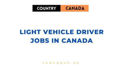 Light Vehicle Driver Jobs in Canada