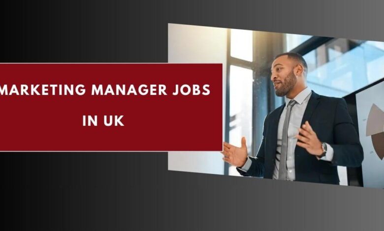 Marketing Manager Jobs in UK