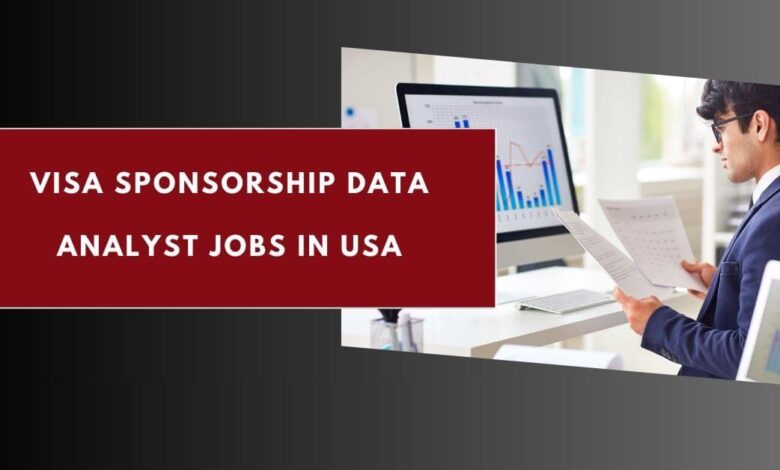 Visa Sponsorship Data Analyst Jobs in USA