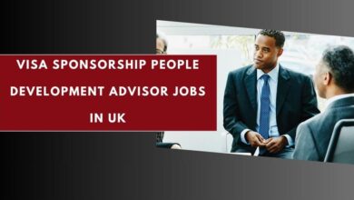 Visa Sponsorship People Development Advisor Jobs in UK