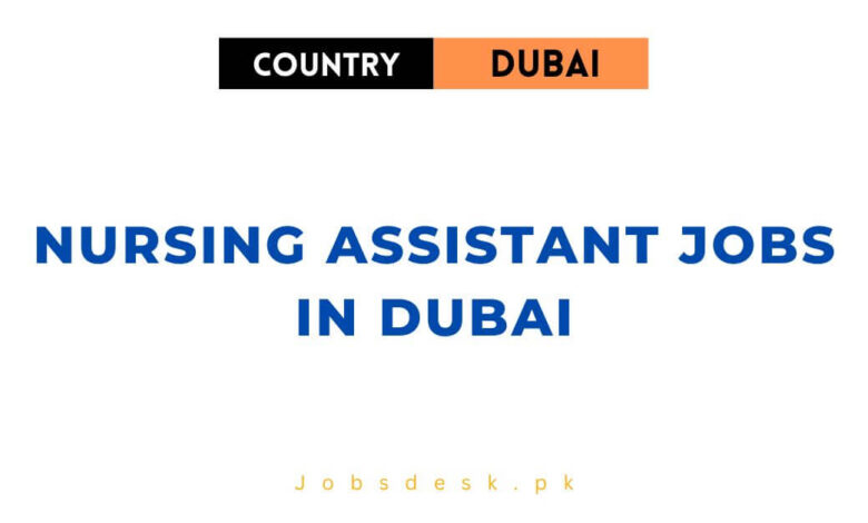Nursing Assistant Jobs in Dubai