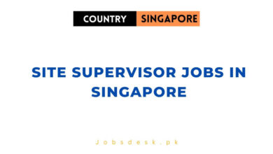 Site Supervisor Jobs in Singapore