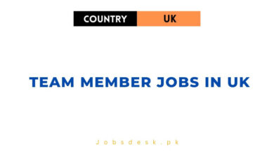 Team Member Jobs in UK